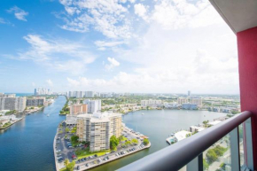 Infinite View Balcony & Pool Gym Near Beach